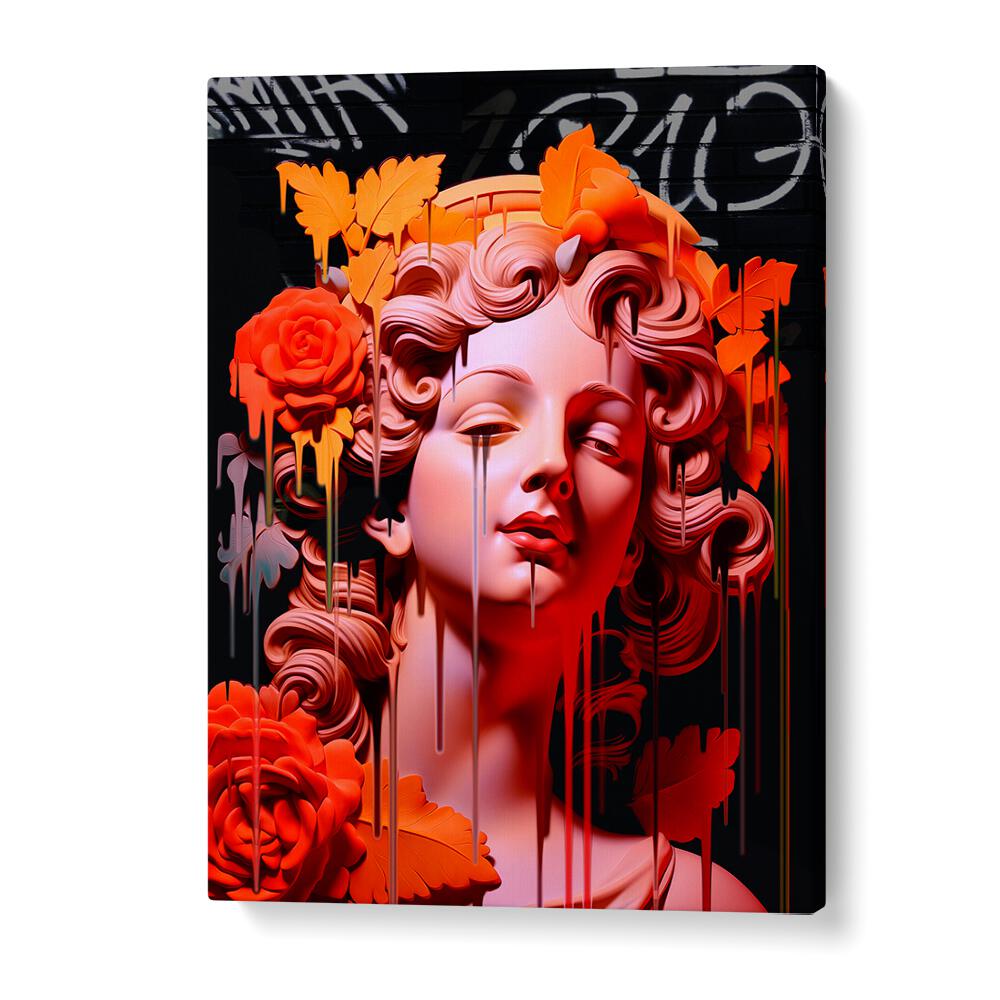 VANDAL PERSEFONE, ALTERED ART PRINTS by DIKHOTOMY showcase vibrant creativity and striking visuals for art lovers.