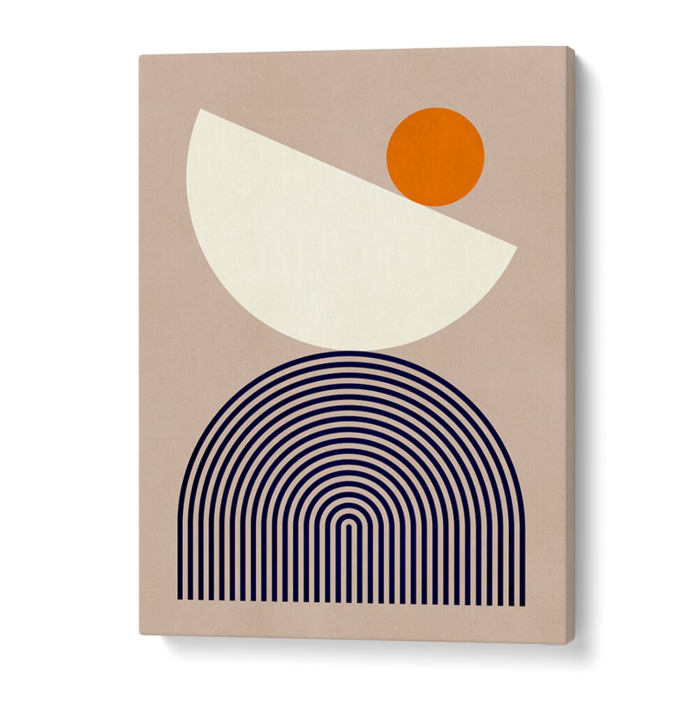 Vibrant SEMICIRCLES, GEOMETRIC ART PRINTS featuring bold shapes and colors for modern artistic inspiration.