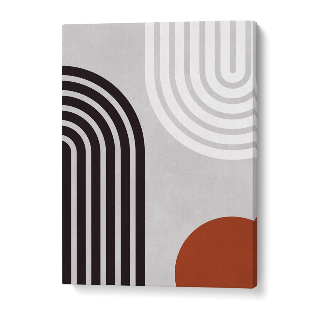 LINES AND CIRCLES XIV, BOHO ART PAINTINGS showcases elegant patterns in a chic, modern design perfect for any space.