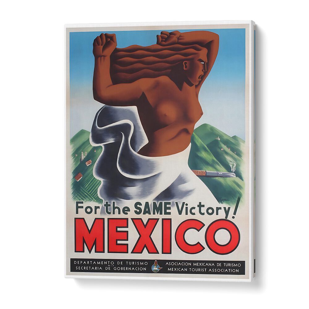Explore the vibrant culture of Mexico with MEXICO III, VINTAGE TRAVEL POSTERS, perfect for any travel enthusiast.