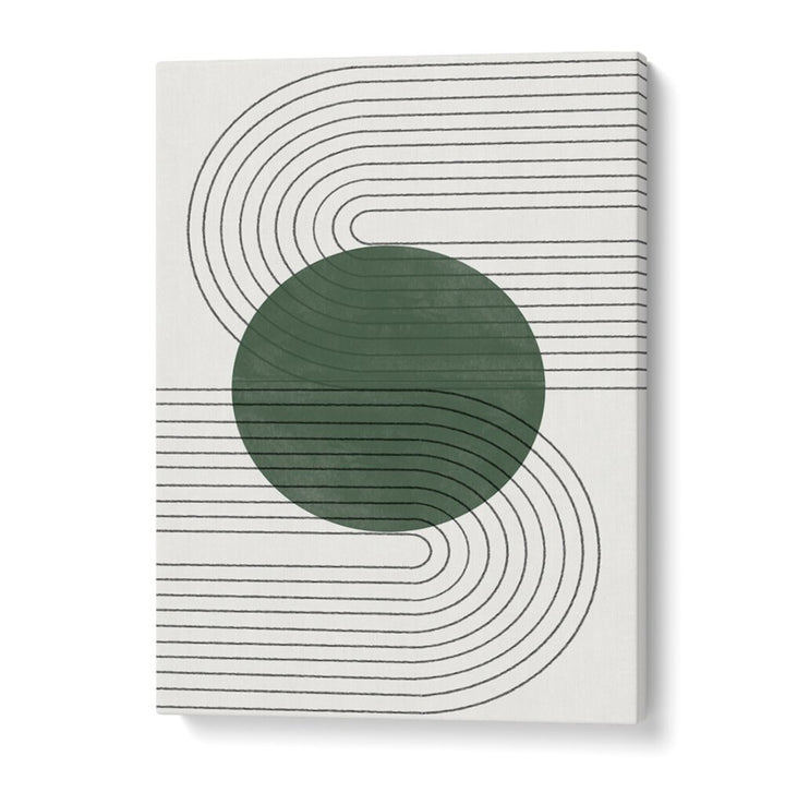 SAGE GREEN BALANCE NO.1, BOHO ART PAINTINGS features serene sage greens and earthy tones for a tranquil space.