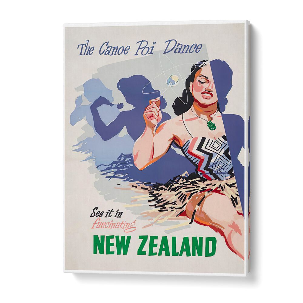 Discover the allure of NEW ZEALAND III, VINTAGE TRAVEL POSTERS, showcasing captivating cultural heritage and landscapes.