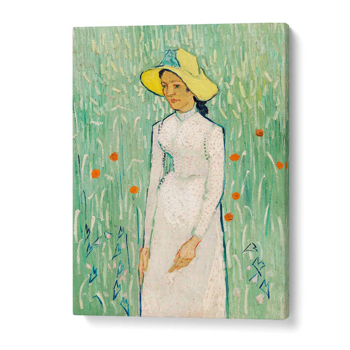 GIRL IN WHITE (1890) ,  VINTAGE PAINTINGS
