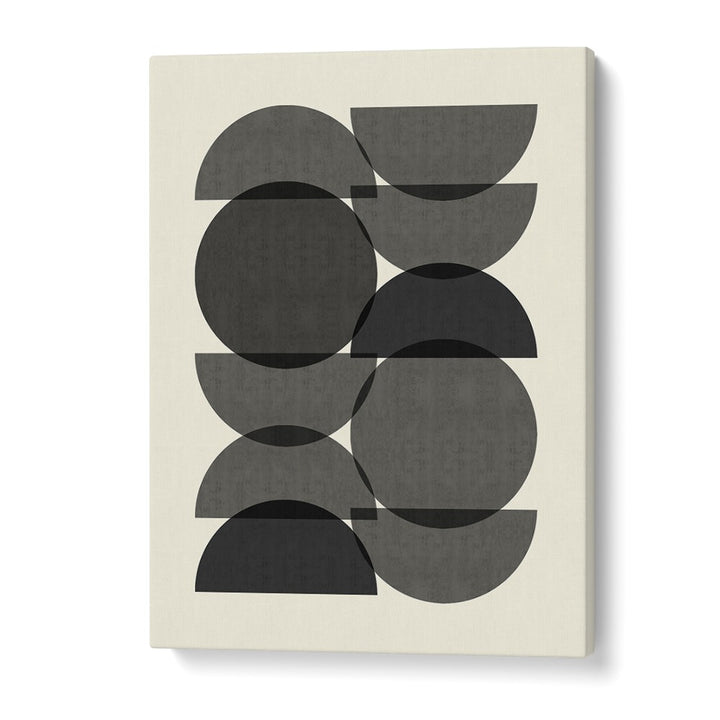 Modern geometric art print featuring COMPOSITION LINES AND CIRCLES III, perfect for elevating your space.