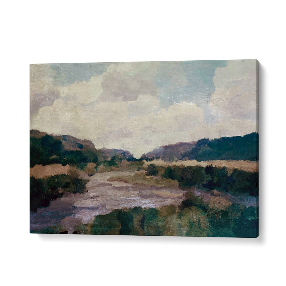 Explore the calming beauty of KERNOW STREAM, LANDSCAPE PAINTINGS showcasing serene streams and lush landscapes.