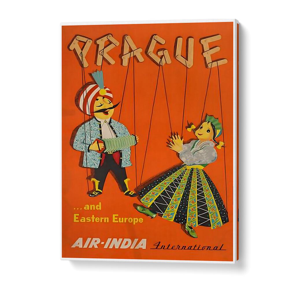 Explore the charm of Prague with our PRAGUE I, VINTAGE TRAVEL POSTERS, perfect for decor and travel enthusiasts.