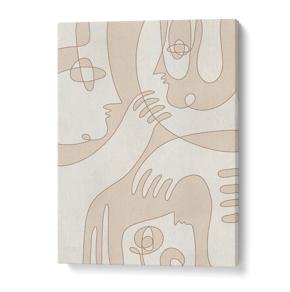 A Faint Memory, Boho Art Paintings, features ethereal line art designed to enrich your living space with nostalgia.