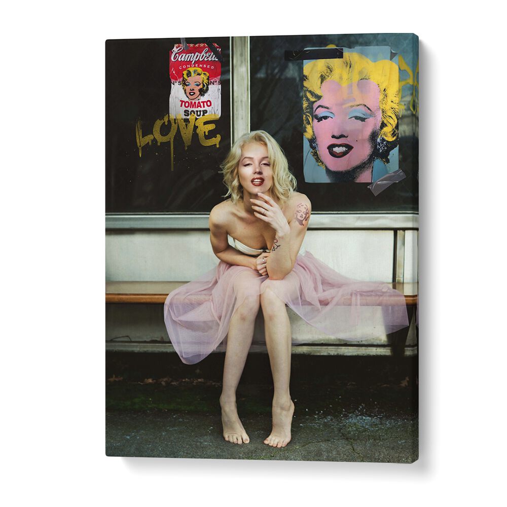Explore the NEW MARILYN, ALTERED ART PRINTS, featuring a unique blend of classic beauty and modern artistry.