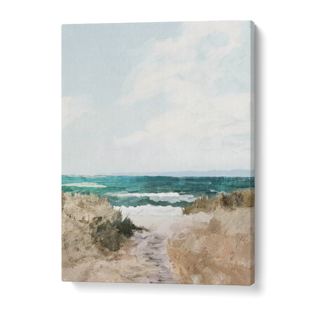 Serene BEACH PATH, LANDSCAPE PAINTINGS capture coastal tranquility, perfect for transforming your living space.