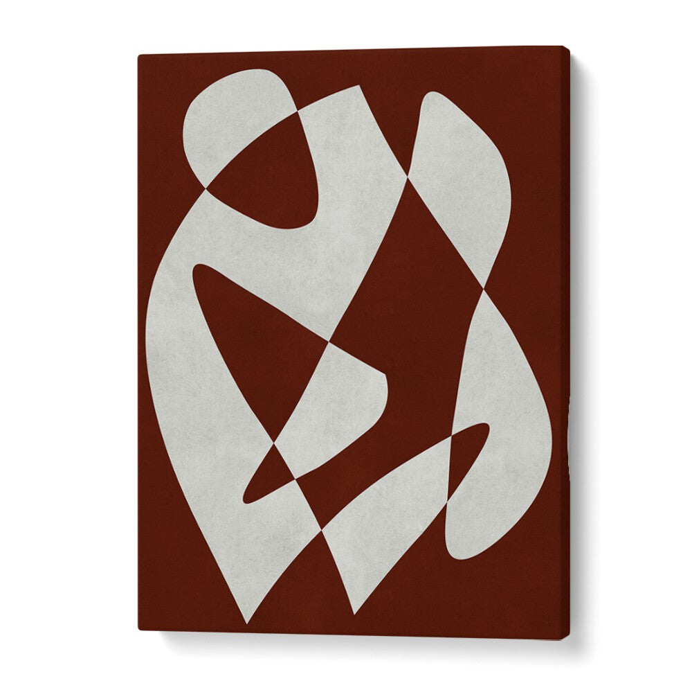Geometric design featuring MODERN SHAPES, ABSTRACT PAINTINGS adds a contemporary touch to any space.