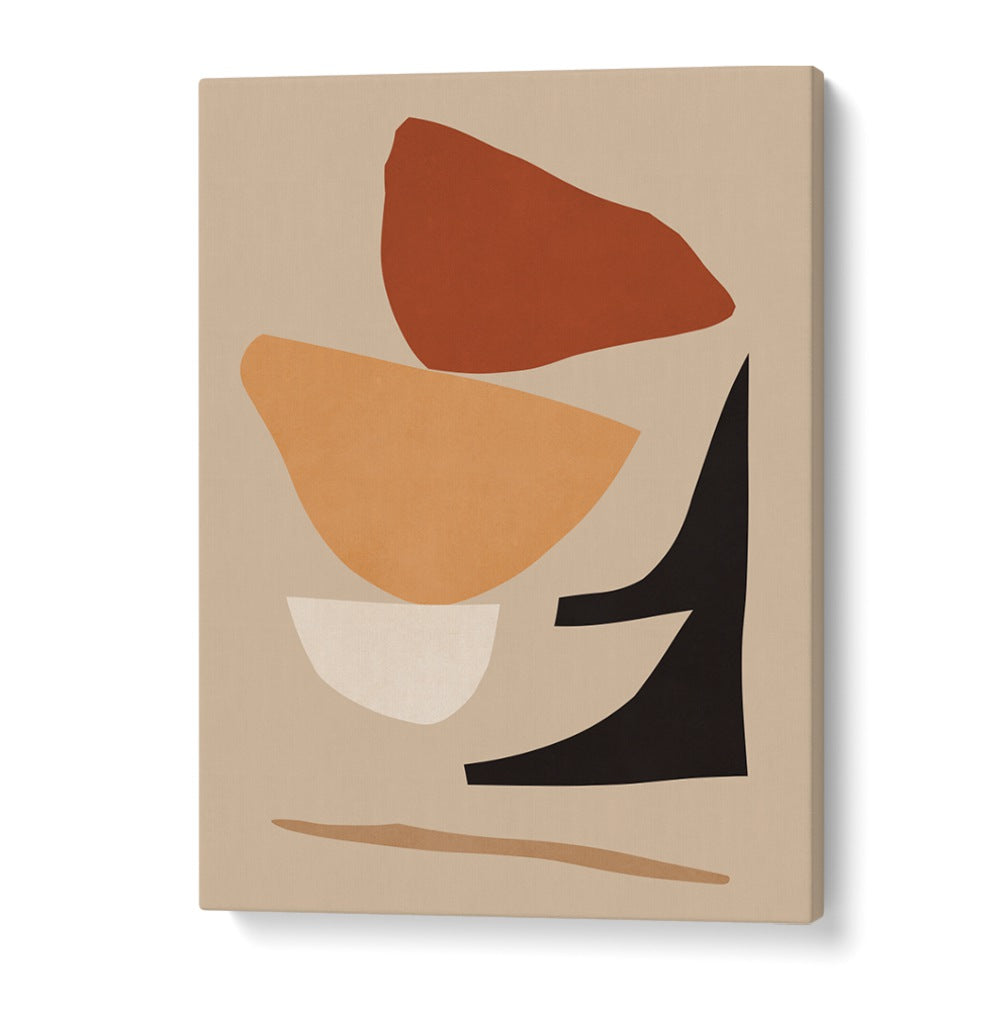 Captivating EXPRESSIVE XI, GEOMETRIC ART PRINTS featuring abstract shapes in warm tones, perfect for creative inspiration.