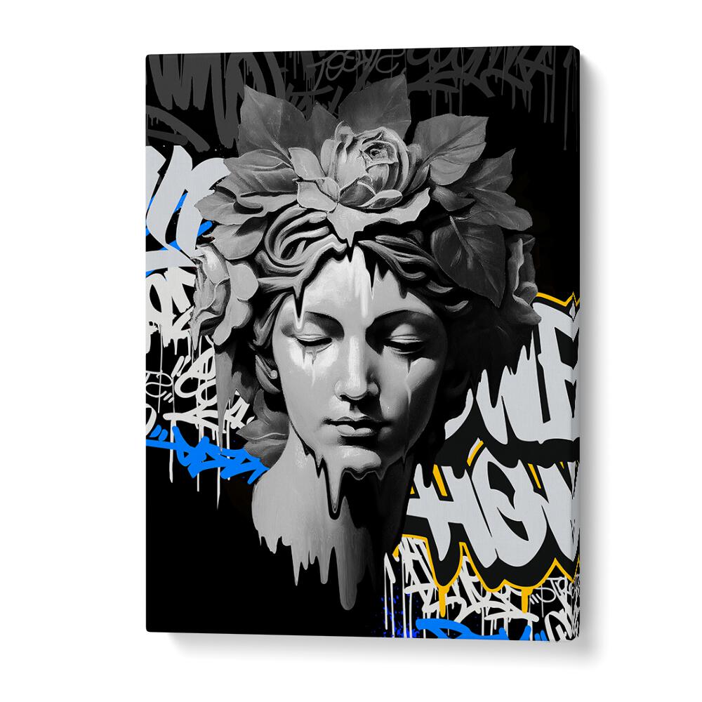STREET SELENE, ALTERED ART PRINTS feature a striking urban design perfect for enhancing any space with creativity.