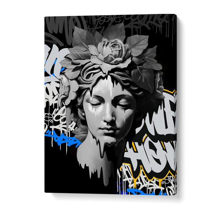 STREET SELENE, ALTERED ART PRINTS feature a striking urban design perfect for enhancing any space with creativity.