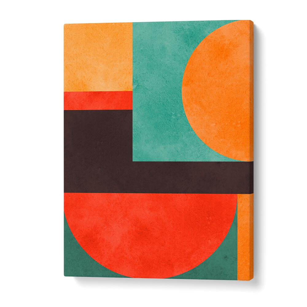 Bold and vibrant COLORFUL GEOMETRIC COMPOSITION II, GEOMETRIC ART PRINTS perfect for modern home decor.