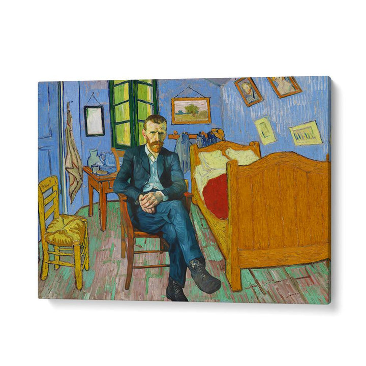 Discover VINCENT'S ROOM, ALTERED ART PRINTS by Dikhotomy, blending Van Gogh's essence with modern artistry.