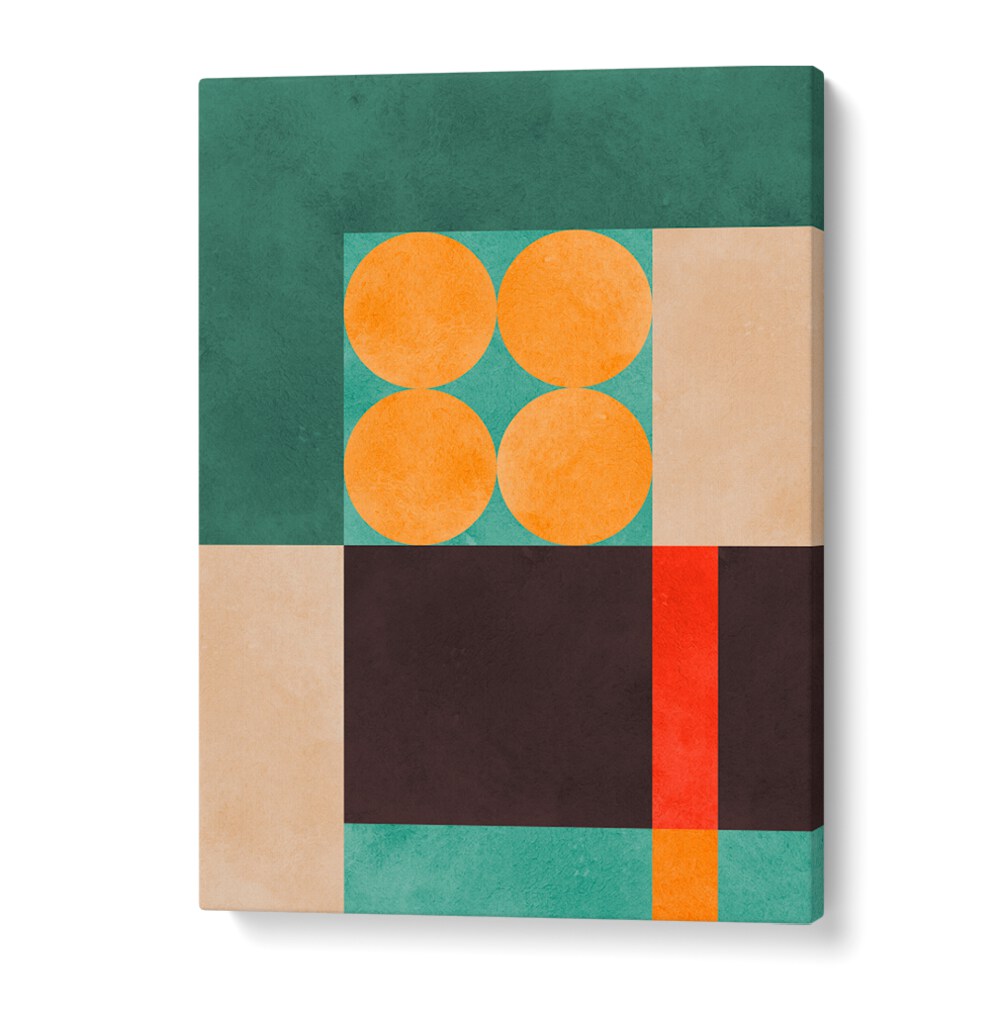 COLORFUL COMPOSITION VI, GEOMETRIC ART PRINTS showcases vibrant geometric patterns to elevate any modern space.