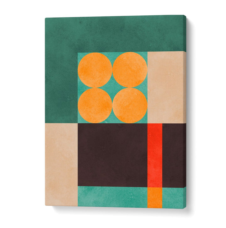 COLORFUL COMPOSITION VI, GEOMETRIC ART PRINTS showcases vibrant geometric patterns to elevate any modern space.