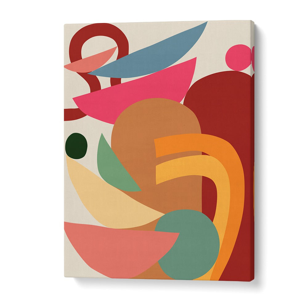 Bright and colorful ORGANIC II, GEOMETRIC ART PRINTS add a modern touch to your living space with unique patterns.