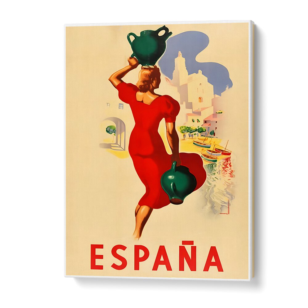 Vibrant ESPANA Vintage Travel Posters showcase Spain's rich culture and breathtaking scenery in stunning art.