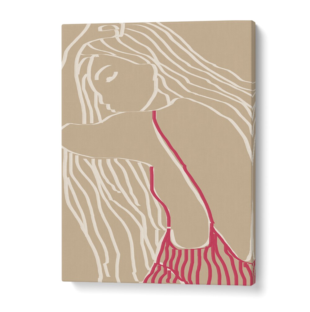 Vibrant illustration from THE SUMMER GIRL, PORTRAITS collection, showcasing summer's essence in stunning artistry.