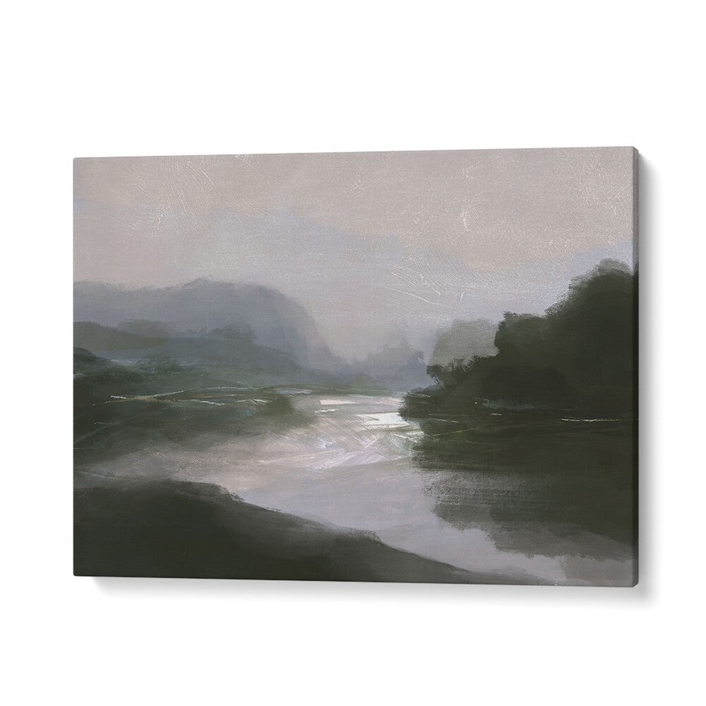 Serene TRANQUILLITAS Landscape Paintings capture nature's beauty, perfect for calming home or office decor.