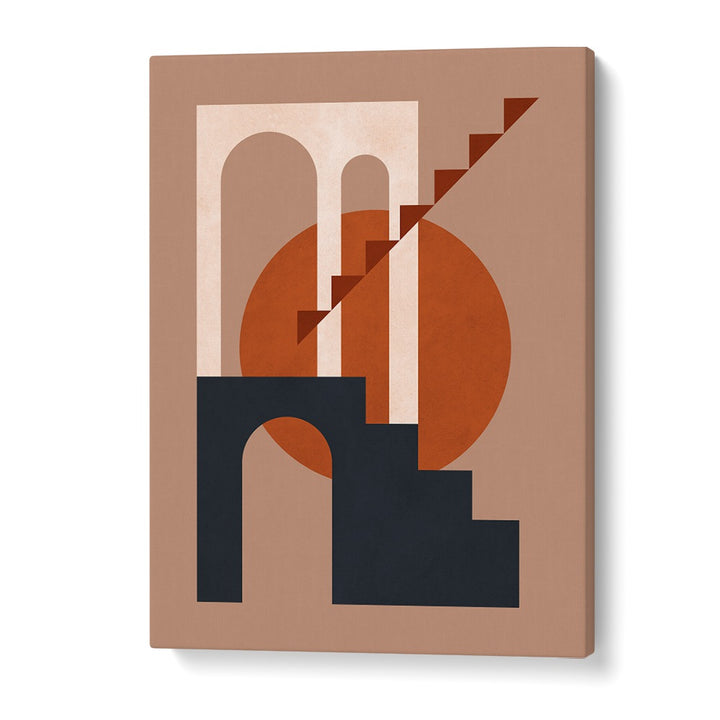 Elevate your space with GEOMETRIC COMPOSITION V, BOHO ART PAINTINGS showcasing modern abstract design.
