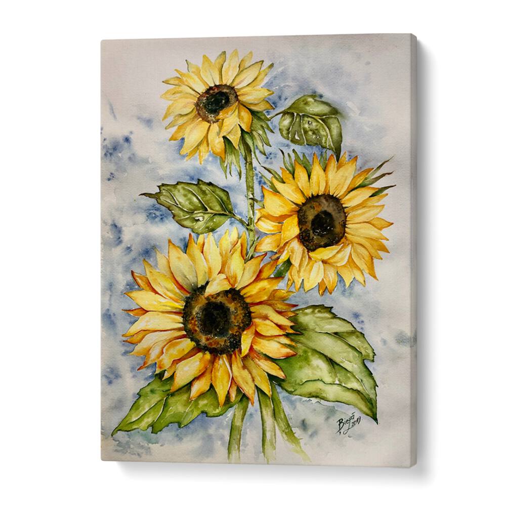 Vibrant SUNFLOWERS, FLORAL FLOWER PAINTINGS that bring warmth and positivity to any space with stunning detail.