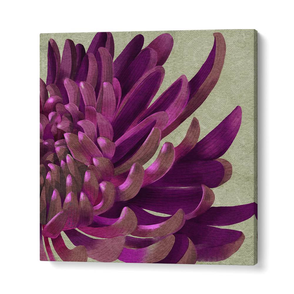 Vibrant CHRYSANTHEMUM PURPLE, FLORAL FLOWER PAINTINGS perfect for enhancing your space and celebrating nature's beauty.
