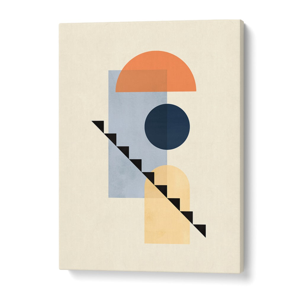 Stylish geometric design in COMPOSITION VI, BOHO ART PAINTINGS, perfect for elevating modern spaces.