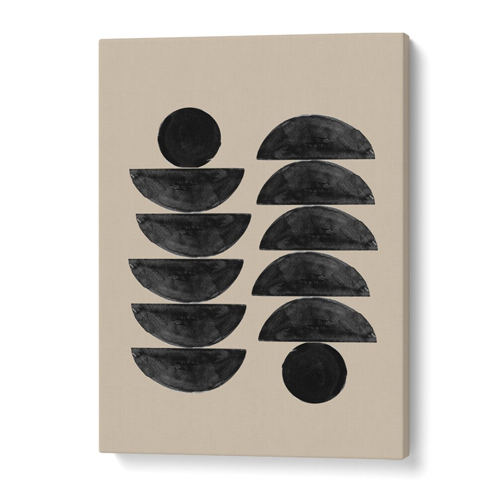 Scandinavian Shapes, Boho Art Paintings featuring geometric designs, perfect for modern minimalistic decor.