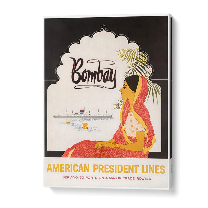 Stunning BOMBAY Vintage Travel Posters showcasing vibrant art and nostalgia, perfect for enhancing any living space.