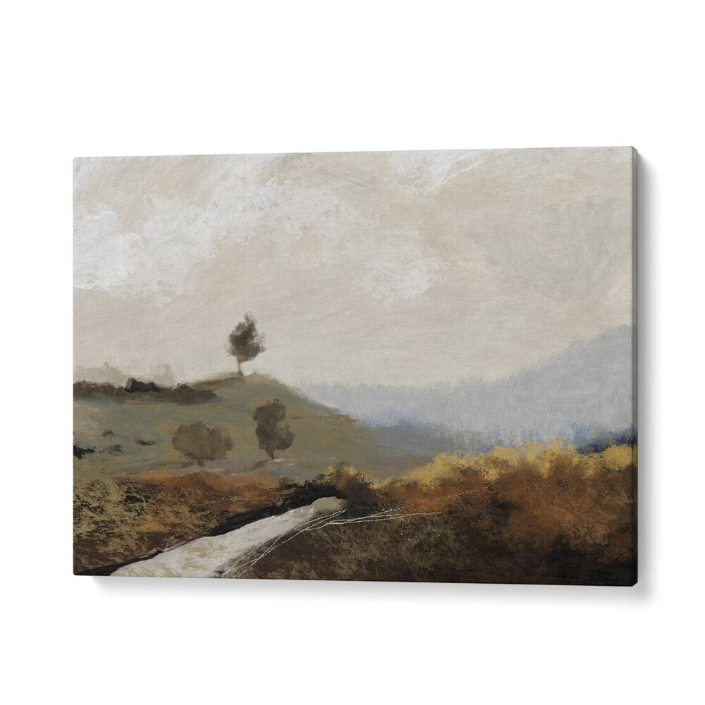 Serene LA COLLINA, LANDSCAPE PAINTINGS artwork showcasing tranquil hills and soft colors for a peaceful home atmosphere.