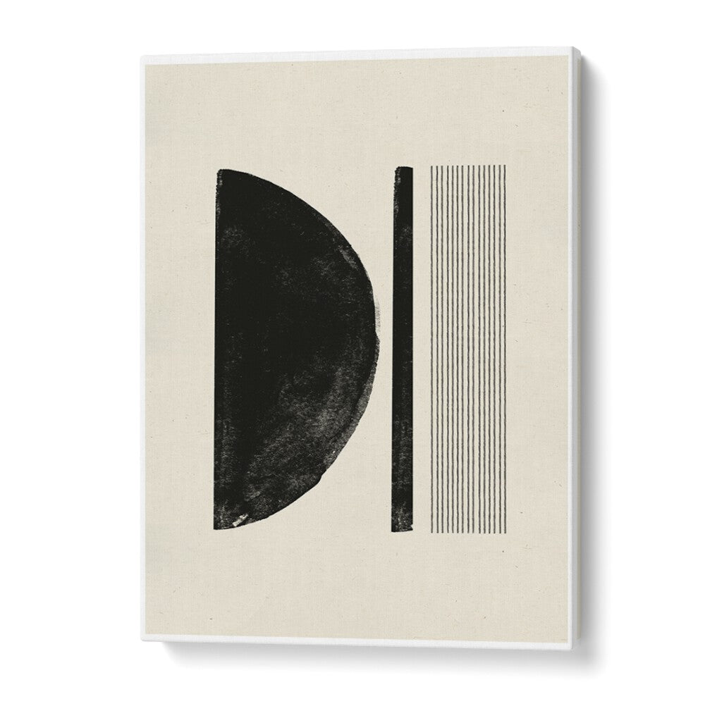 Stylish ZEN NR3 Geometric Art Prints featuring bold shapes, perfect for enhancing any modern space.