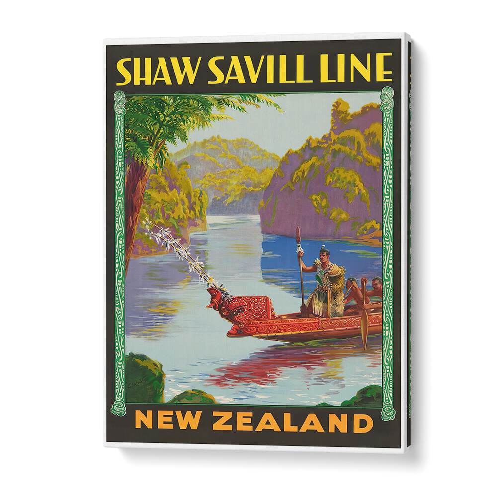 Explore iconic scenery with NEW ZEALAND V, VINTAGE TRAVEL POSTERS, celebrating New Zealand's rich cultural heritage.