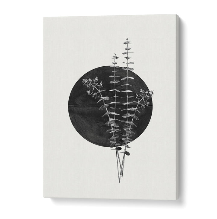 Transform your space with PLANT AND BLACK SUN, FLORAL FLOWER PAINTINGS, featuring modern design and natural elements.