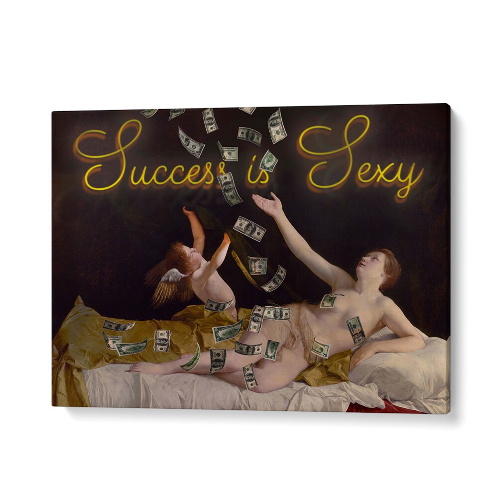 “Success is Sexy” Altered Art Prints by Dikhotomy inspire positivity and ambition with a stunning, unique design.