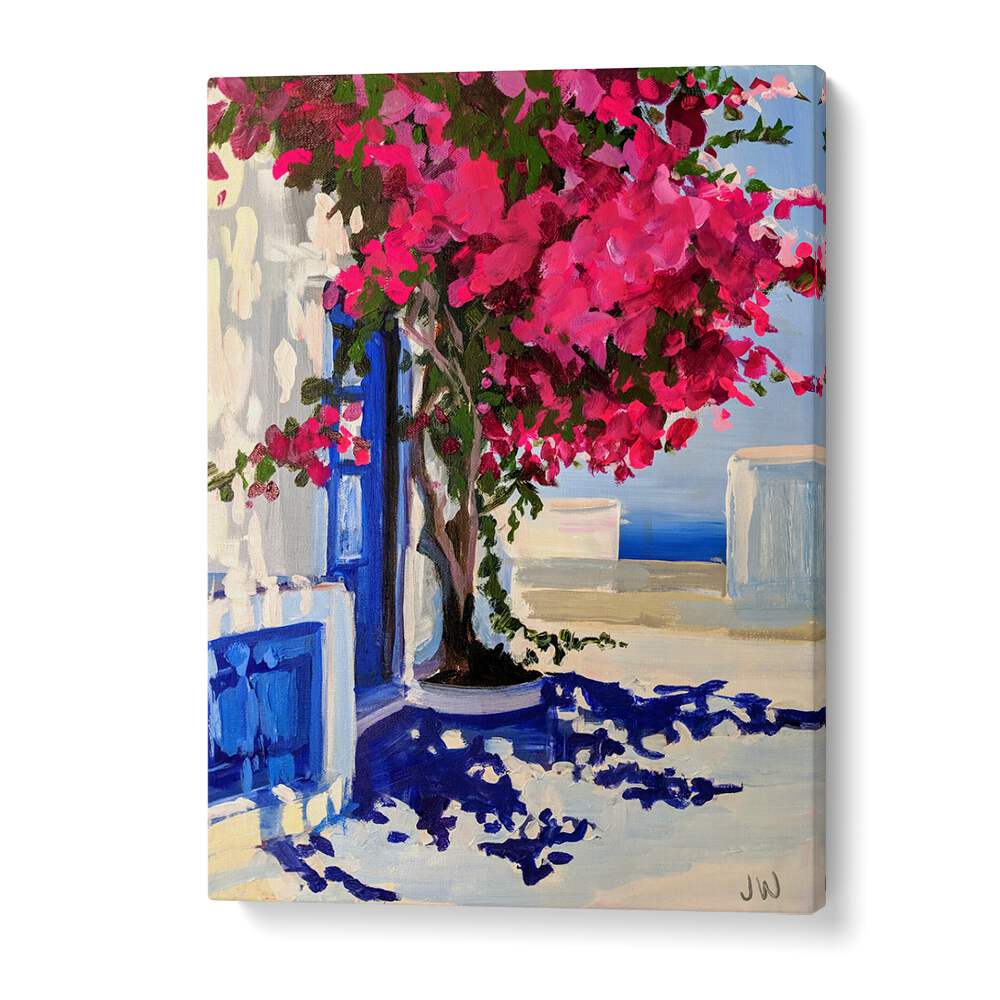 Vibrant CABO, FLORAL FLOWER PAINTINGS showcasing abstract floral brushstrokes to enhance your living space decor.