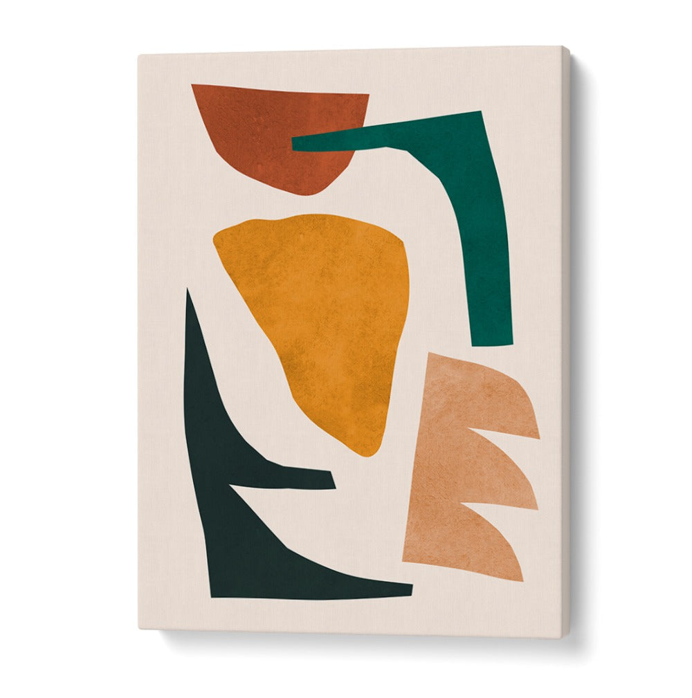 EXPRESSIVE VI, GEOMETRIC ART PRINTS features vibrant shapes in a modern design, perfect for enhancing any creative space.
