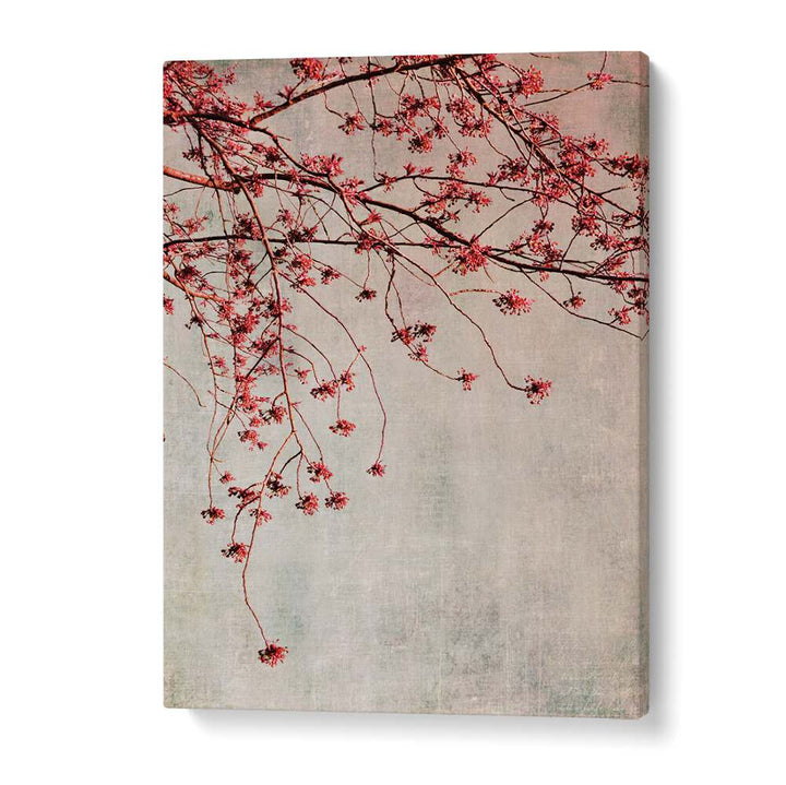 Elegant BRANCHES, FLORAL FLOWER PAINTINGS showcase delicate blossoms against a textured backdrop, enhancing your decor.