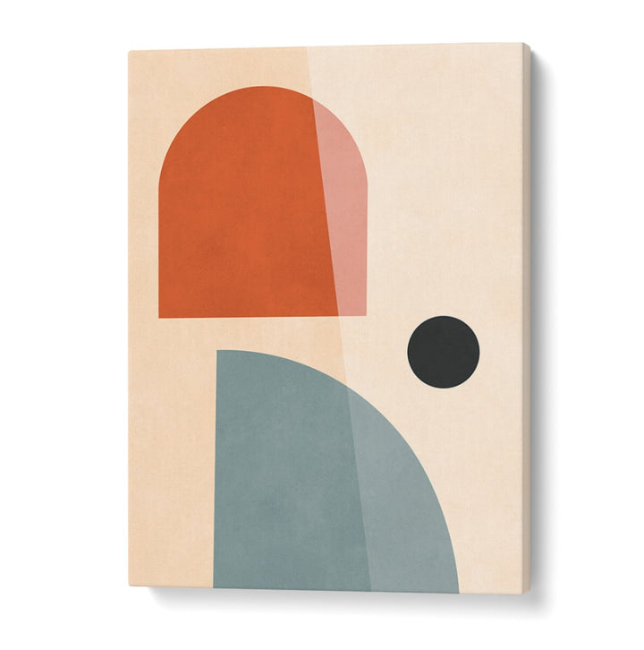 Bright and modern SEMICIRCLES I, BOHO ART PAINTINGS, perfect for adding a stylish touch to any space.