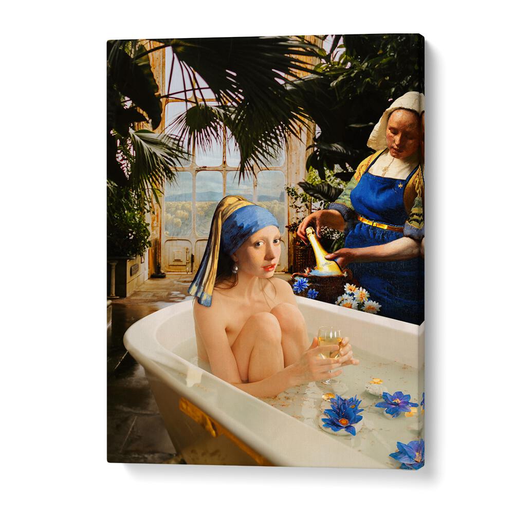 Transform your space with CLASSIC SPA TIME, ALTERED ART PRINTS, capturing serenity and tranquility for every home.