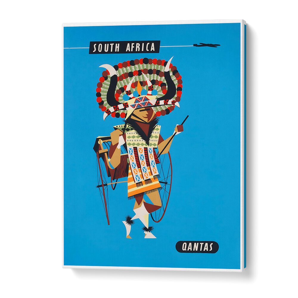 Captivating SOUTH AFRICA II, VINTAGE TRAVEL POSTERS showcasing vibrant culture and stunning landscapes. Perfect for decor!