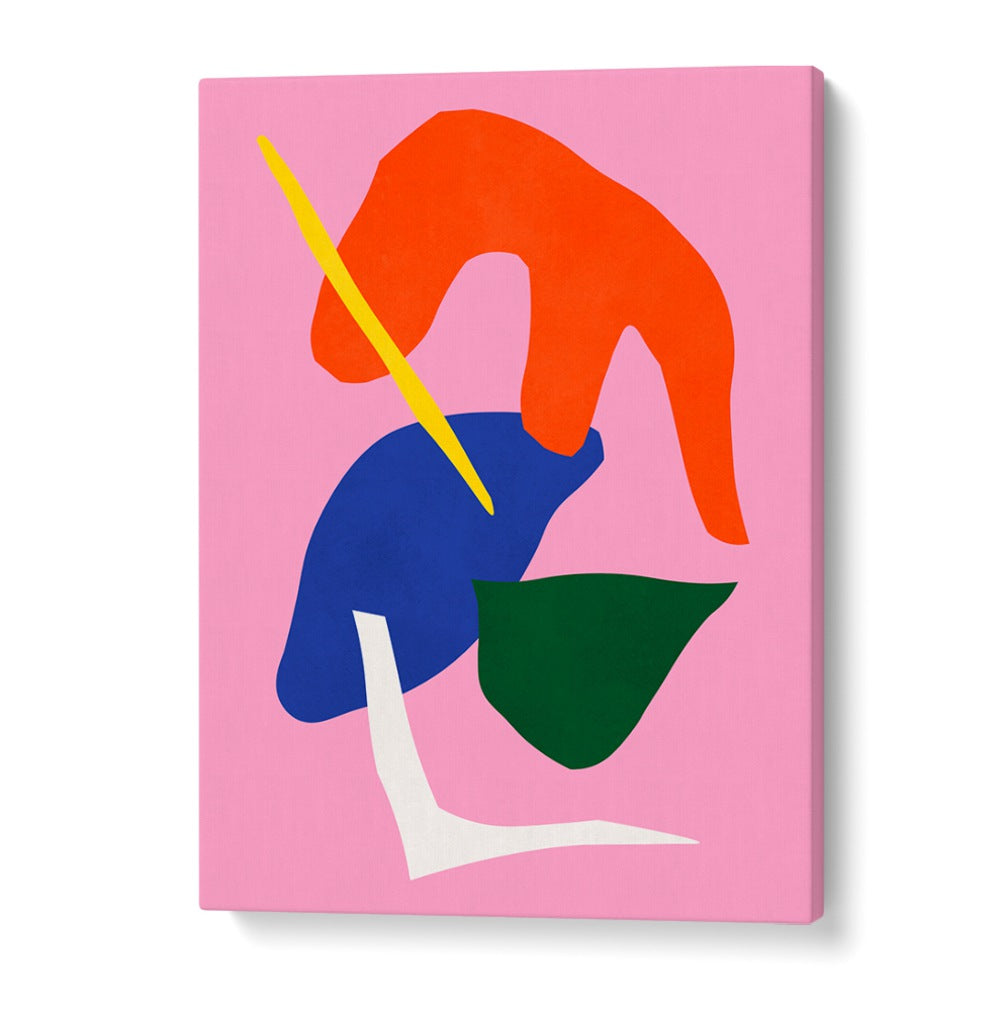 Vibrant EXPRESSIVE XII, GEOMETRIC ART PRINTS showcase bold colors and shapes, perfect for any modern decor.