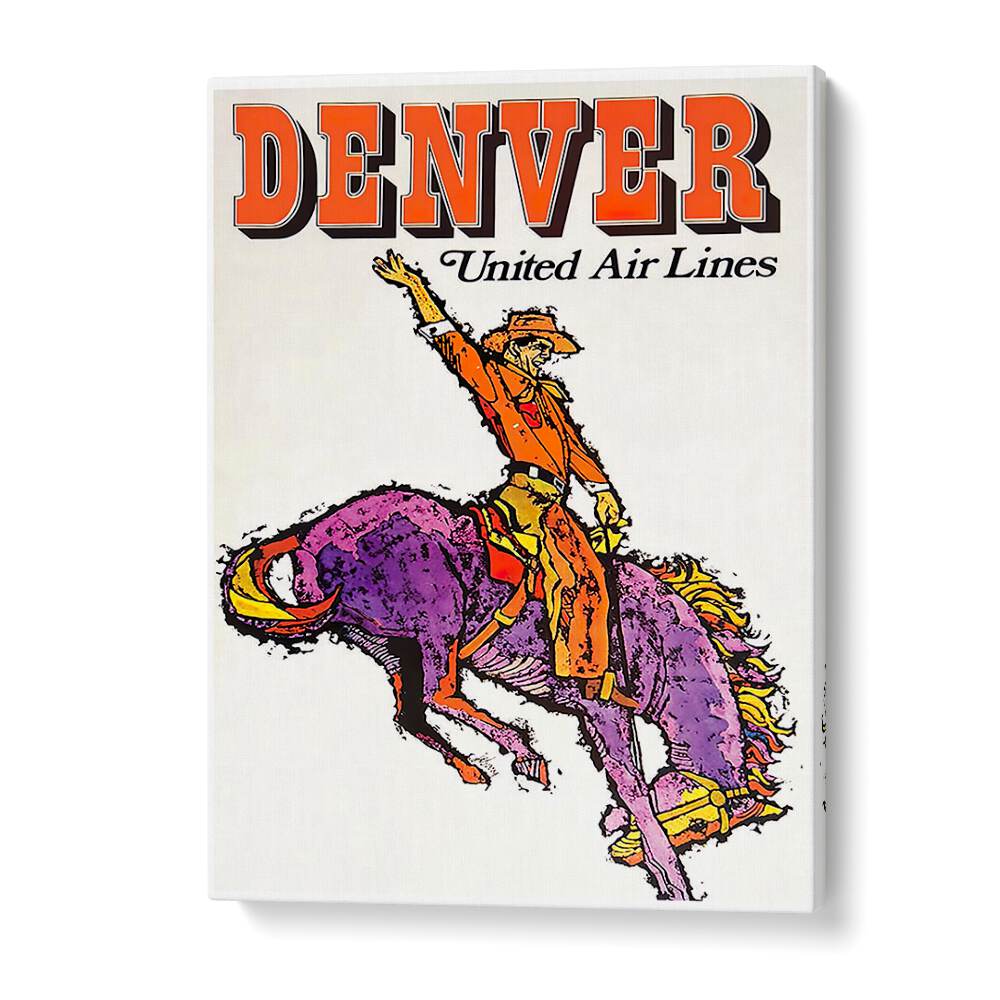 Capture the spirit of the Mile High City with our DENVER, VINTAGE TRAVEL POSTERS, perfect for stylish decor.