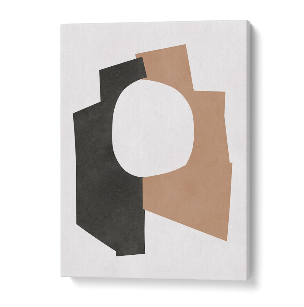 Stylish CURVED SHAPES IV, GEOMETRIC ART PRINTS in bold colors, perfect for enhancing modern decor.