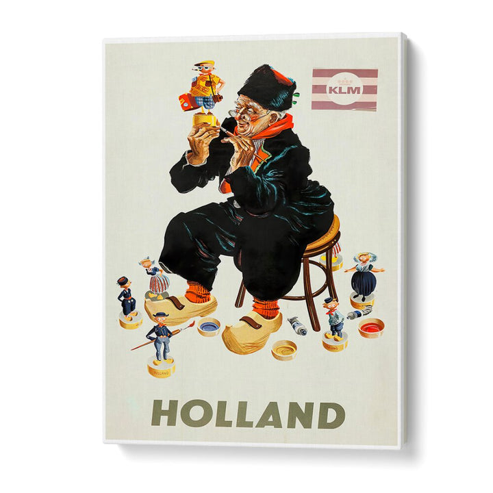 Capture the charm of Holland with HOLLAND II, VINTAGE TRAVEL POSTERS, perfect for transforming your space.