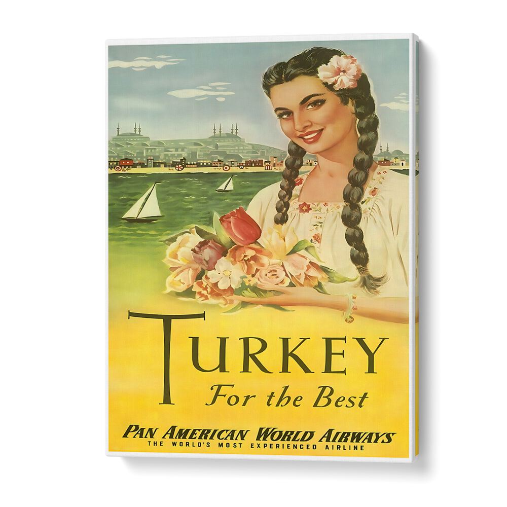 Discover nostalgia with TURKEY I, VINTAGE TRAVEL POSTERS, showcasing the charm of Turkey’s culture and landscapes.