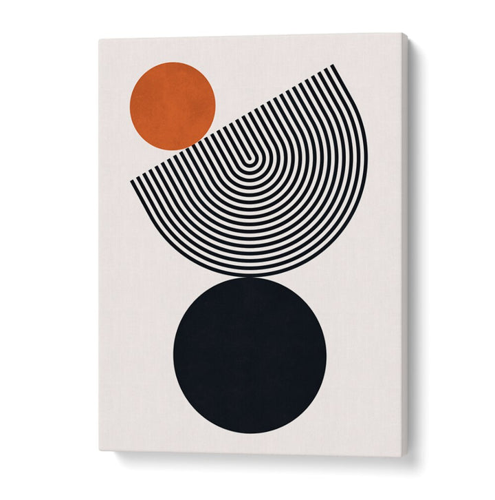 BALANCE II, BOHO ART PAINTINGS showcases harmonious circles, enhancing mindfulness and tranquility in any space.