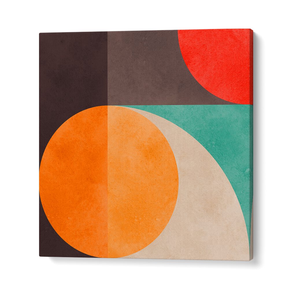 Transform your space with CIRCLES HARMONY X, GEOMETRIC ART PRINTS featuring vibrant circles and serene colors.