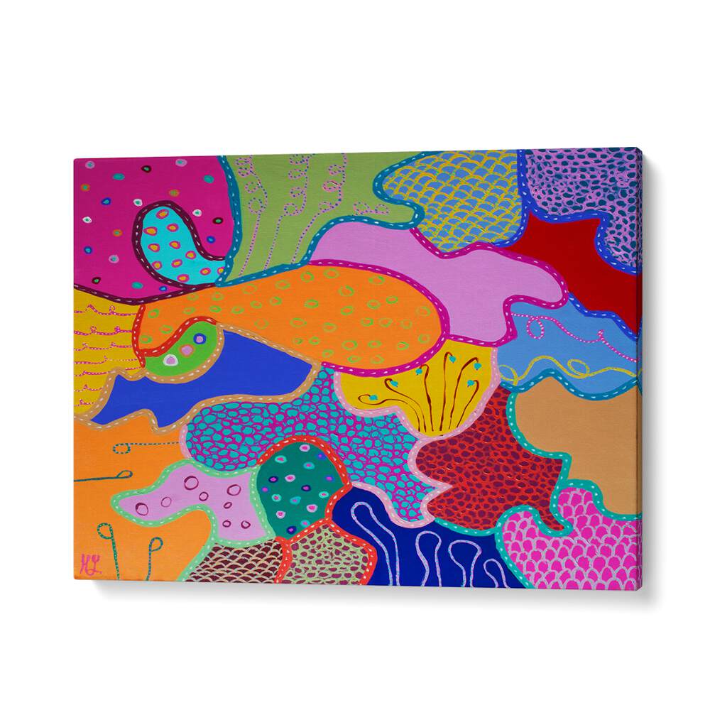 COLOURS OF ANOTHER WORLD , PATTERN ART PRINTS